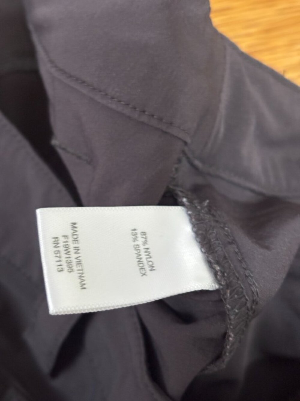 EMS Eastern Mountain Sports Women's Hiking Pants Sz 6p 6 SHORT Gray Lightweight - Picture 5 of 6